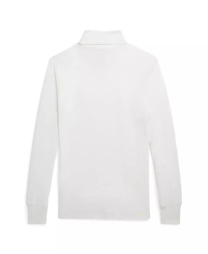 商品Ralph Lauren|Big Boys Cotton Interlock Turtleneck Sweatshirt,价格¥205,第3张图片详细描述