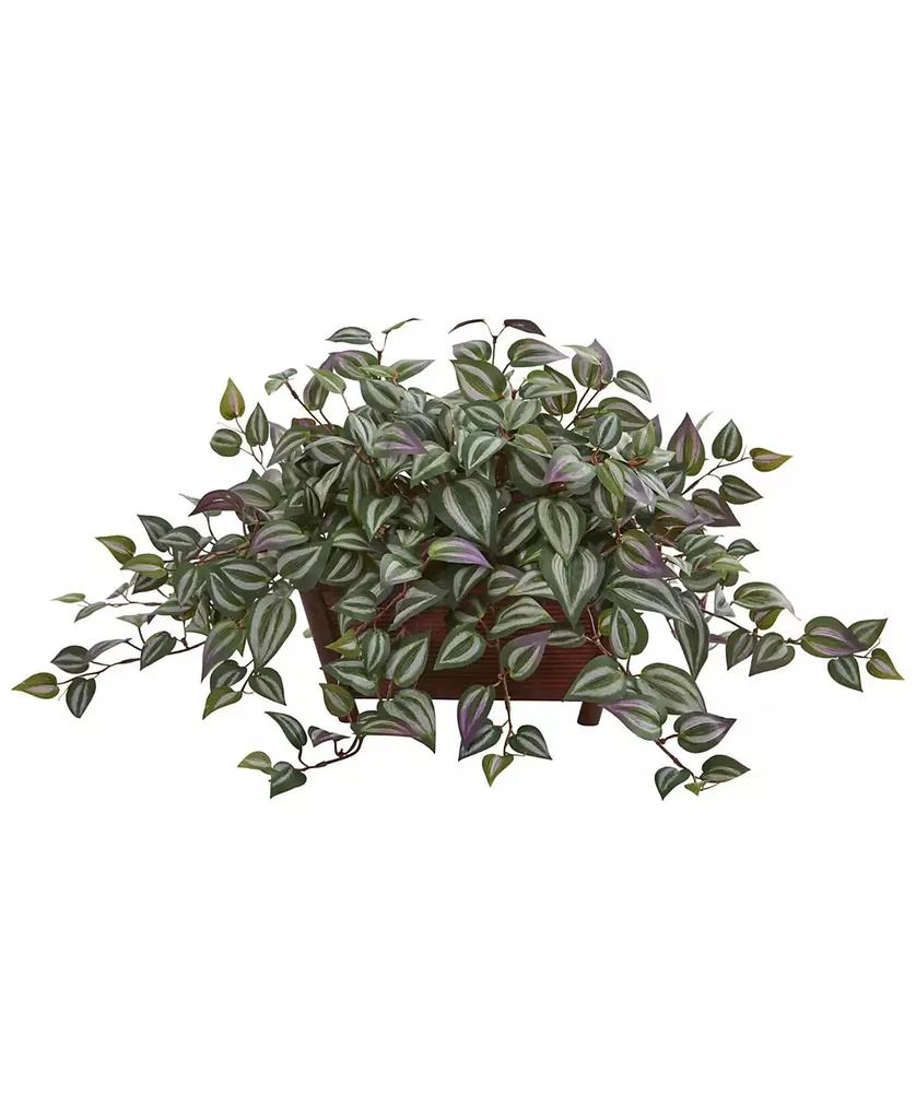 商品NEARLY NATURAL|Wandering Jew Artificial Plant in Decorative Planter,价格¥592,第1张图片