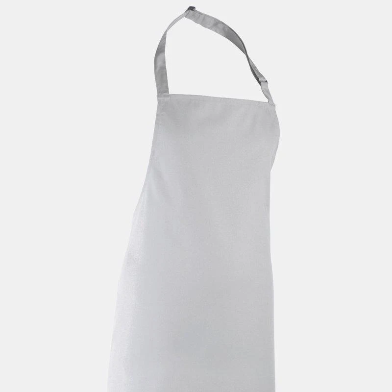 商品Premier|Colours Bib Apron/Workwear (Pack of 2) Silver ONE SIZE,价格¥203,第2张图片详细描述