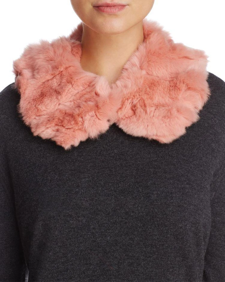 商品Surell|Rabbit Fur Collar,价格¥329,第1张图片