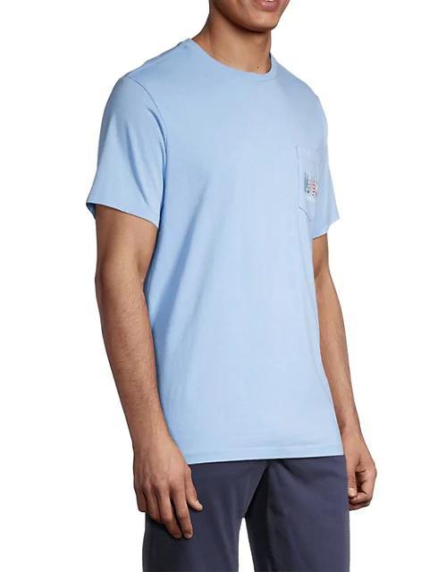 商品Vineyard Vines|Americana Surfboards Pocket T-Shirt,价格¥331,第6张图片详细描述