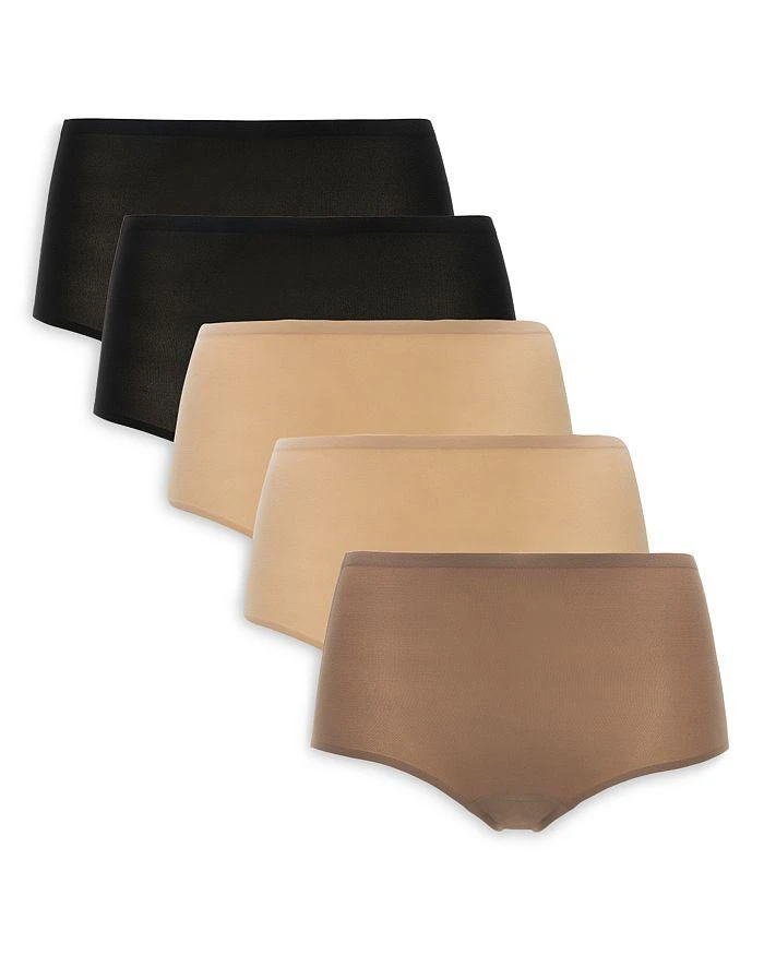 商品Chantelle|Soft Stretch One-Size High-Rise Briefs, Set of 5,价格¥601,第1张图片