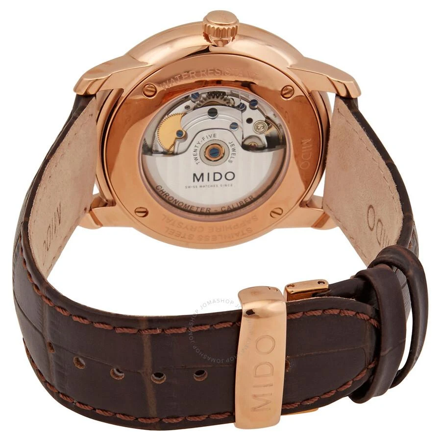 商品MIDO|Baroncelli Jubilee Automatic Chronometer Anthracite Dial Men's Watch M0376083606200,价格¥3148,第3张图片详细描述