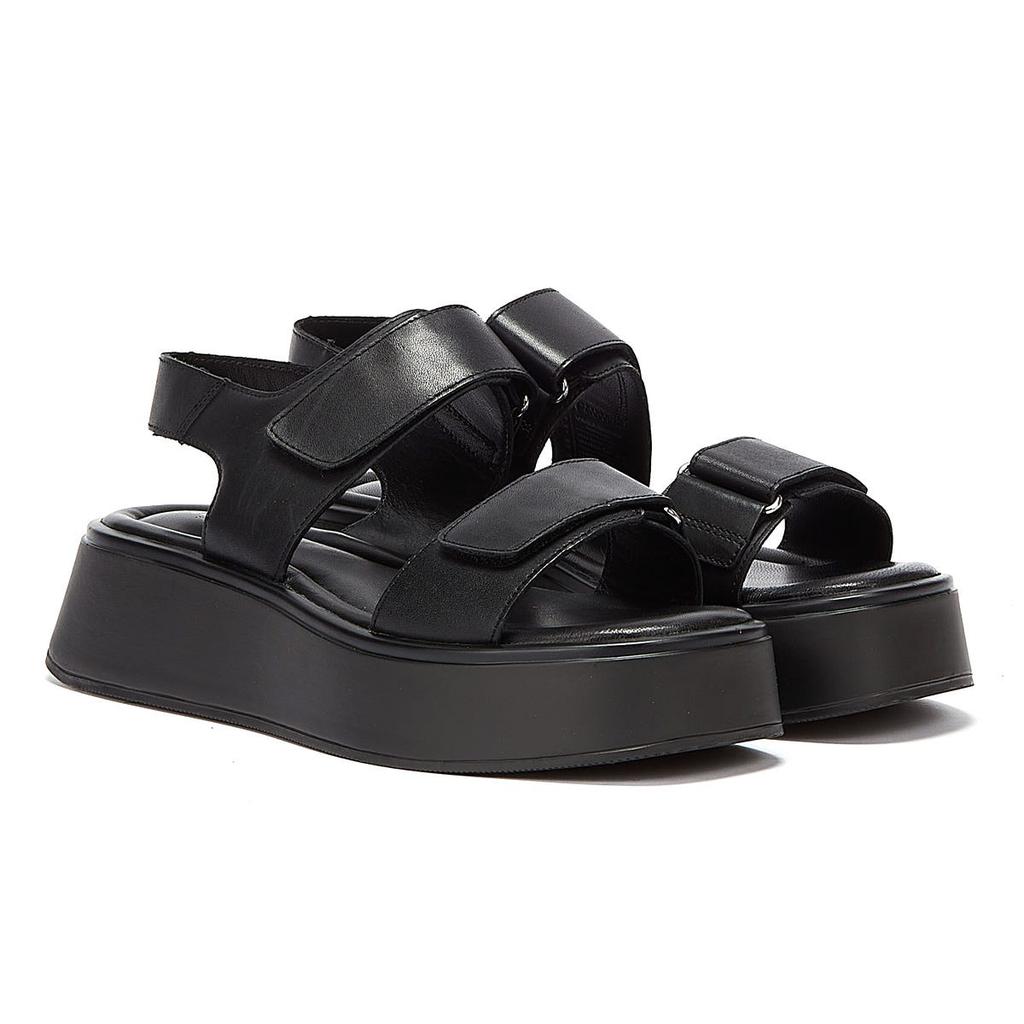 Vagabond Courtney Womens Black / Black Sandals商品第1张图片规格展示