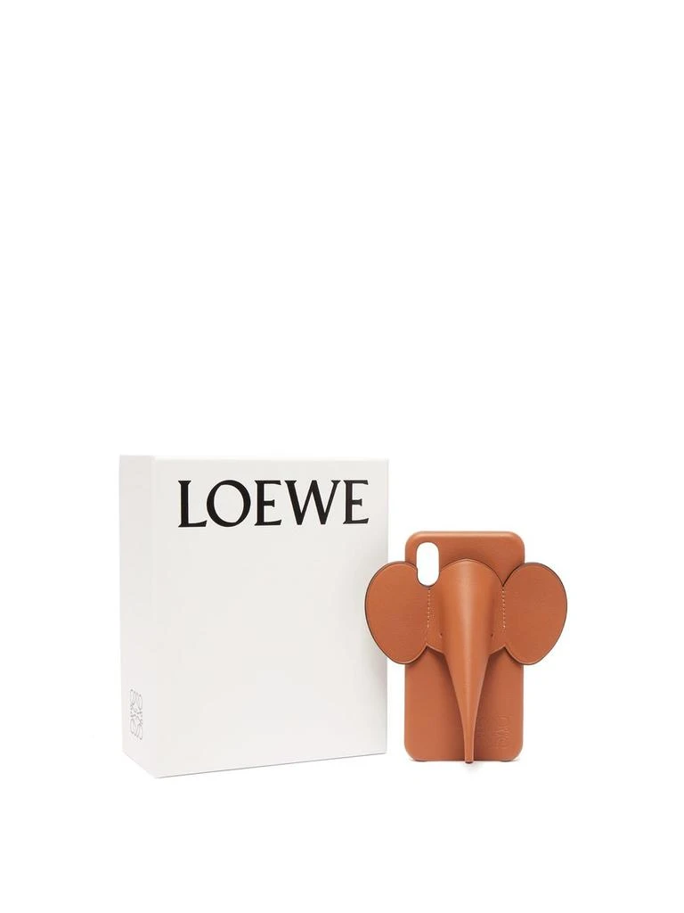 商品Loewe|Tan Elephant iPhone® X/XS leather phone case,价格¥772,第4张图片详细描述