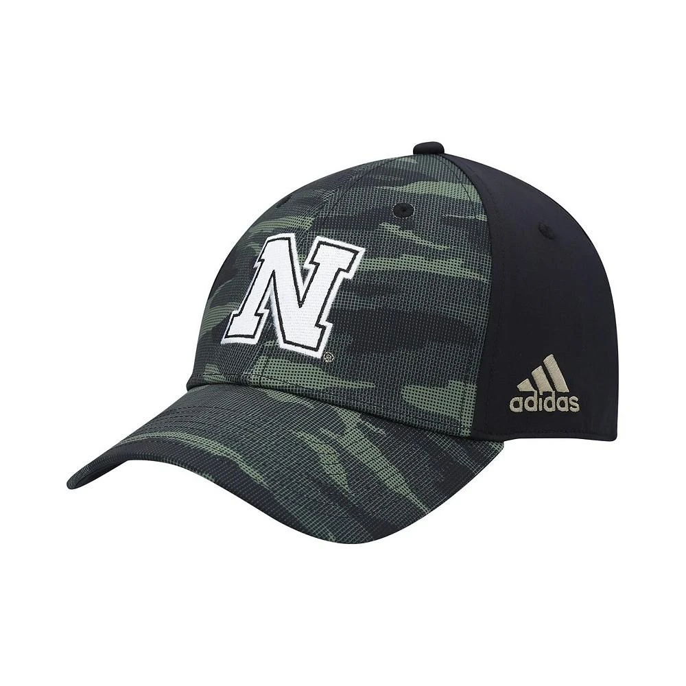 商品Adidas|Men's Camo Nebraska Huskers Military-Inspired Appreciation Flex Hat,价格¥225,第1张图片