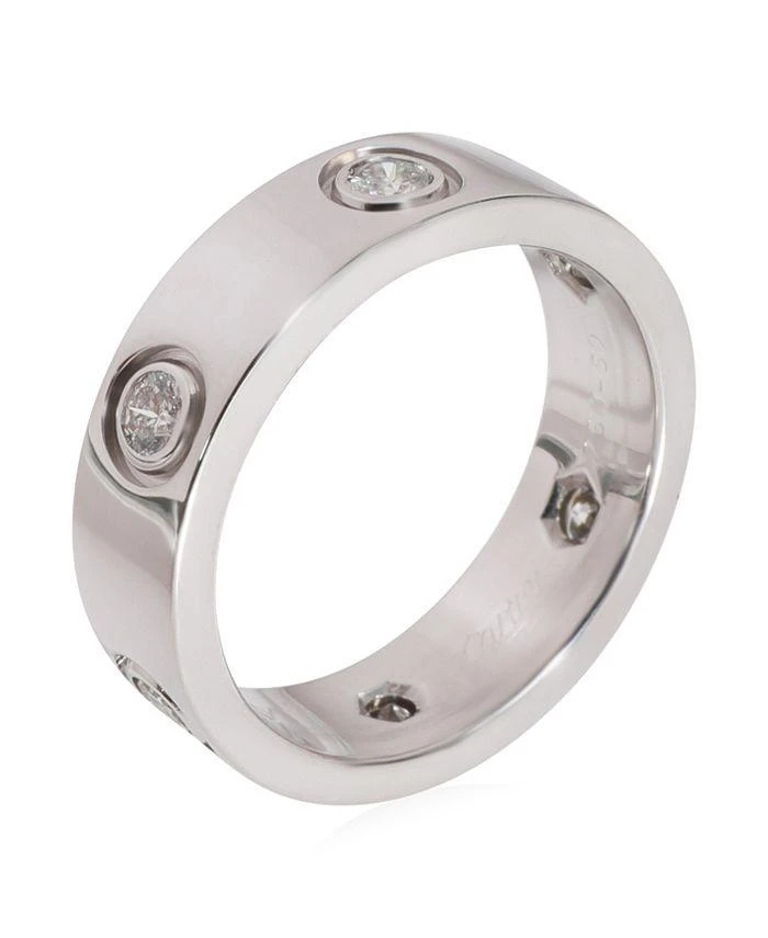 商品[二手商品] Cartier|Love 18K White Gold Ring,价格¥21390,第1张图片