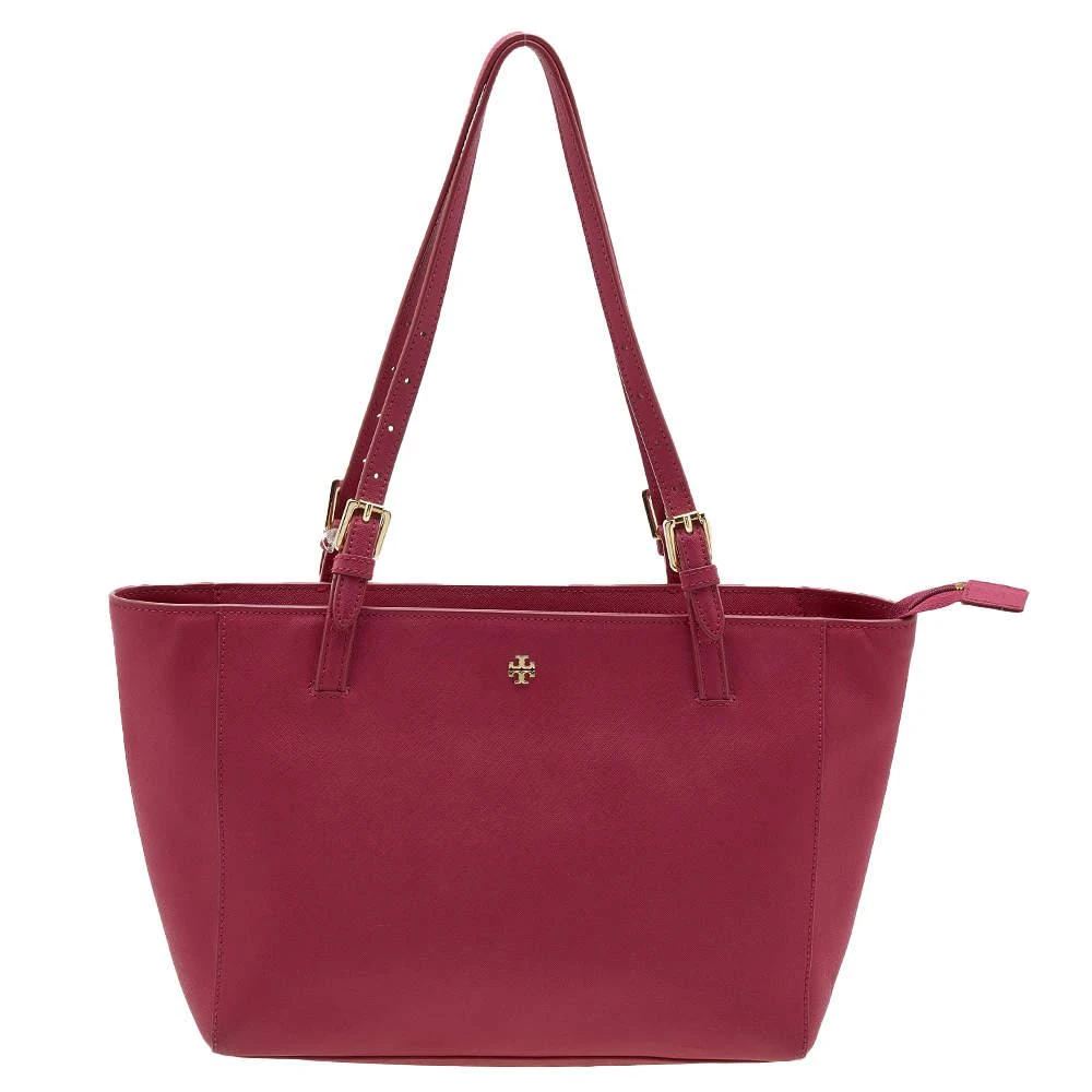 商品[二手商品] Tory Burch|Tory Burch Pink Leather Medium York Buckle Tote,价格¥888,第1张图片