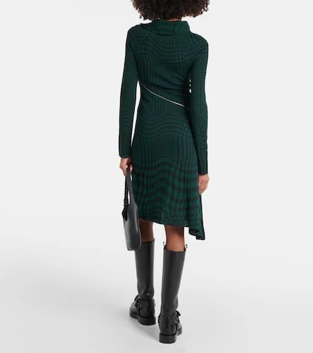 商品Burberry|Burberry Check羊毛混纺中长连衣裙,价格¥20049,第3张图片详细描述