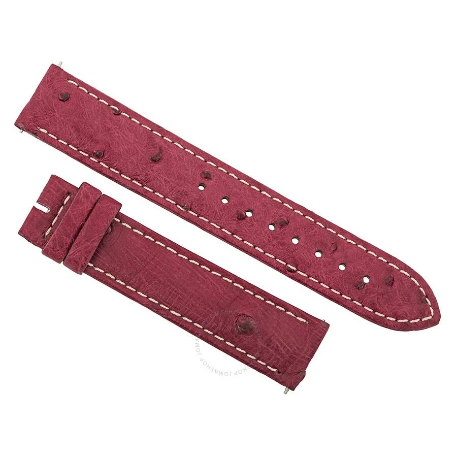 商品Hadley Roma|Matte Bougainvillea Ostrich Leather Strap,价格¥224,第1张图片