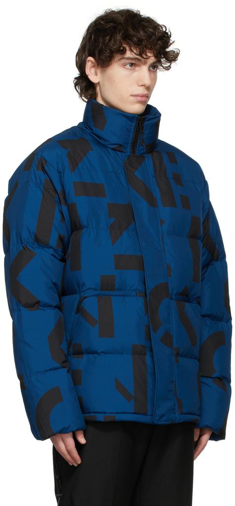 Blue Down Monogram Sport Jacket商品第2张图片规格展示