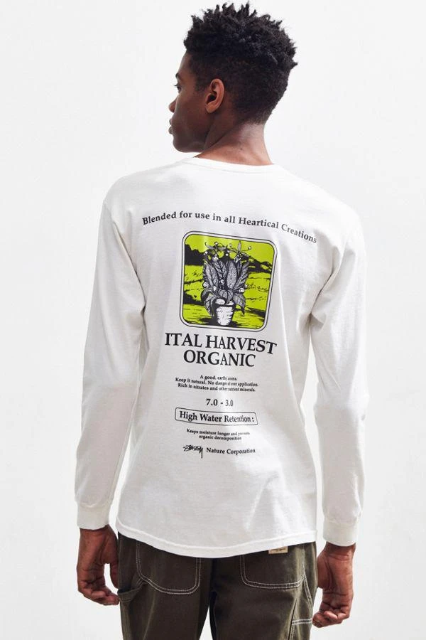 商品STUSSY|Stussy ITAL Harvest Long Sleeve Tee,价格¥227,第1张图片