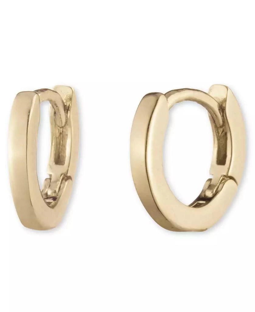 商品Givenchy|Extra-Small Huggie Hoop Earrings, 0.24",价格¥132,第1张图片详细描述