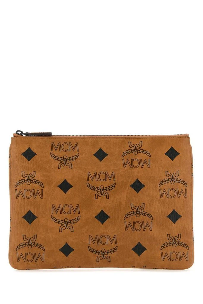 商品MCM|MCM Aren Monogram-Pattern Zipped Crossbody Bag,价格¥2828,第1张图片