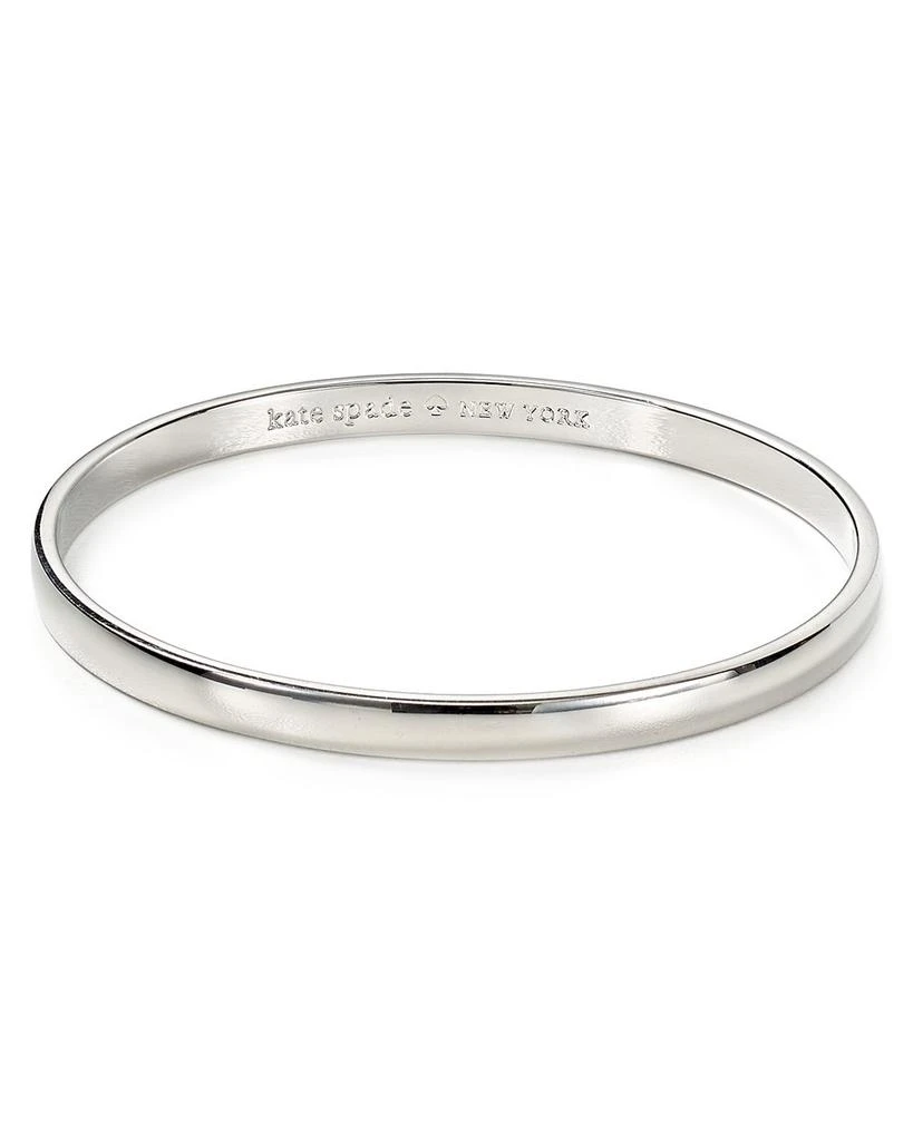 商品Kate Spade|Find The Silver Lining Idiom Bangle,价格¥361,第1张图片