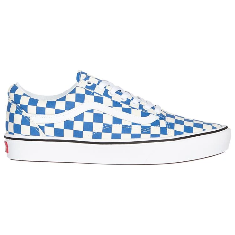 商品Vans|蓝棋盘格Vans Comfycush Old Skool - Men's,价格¥373,第1张图片