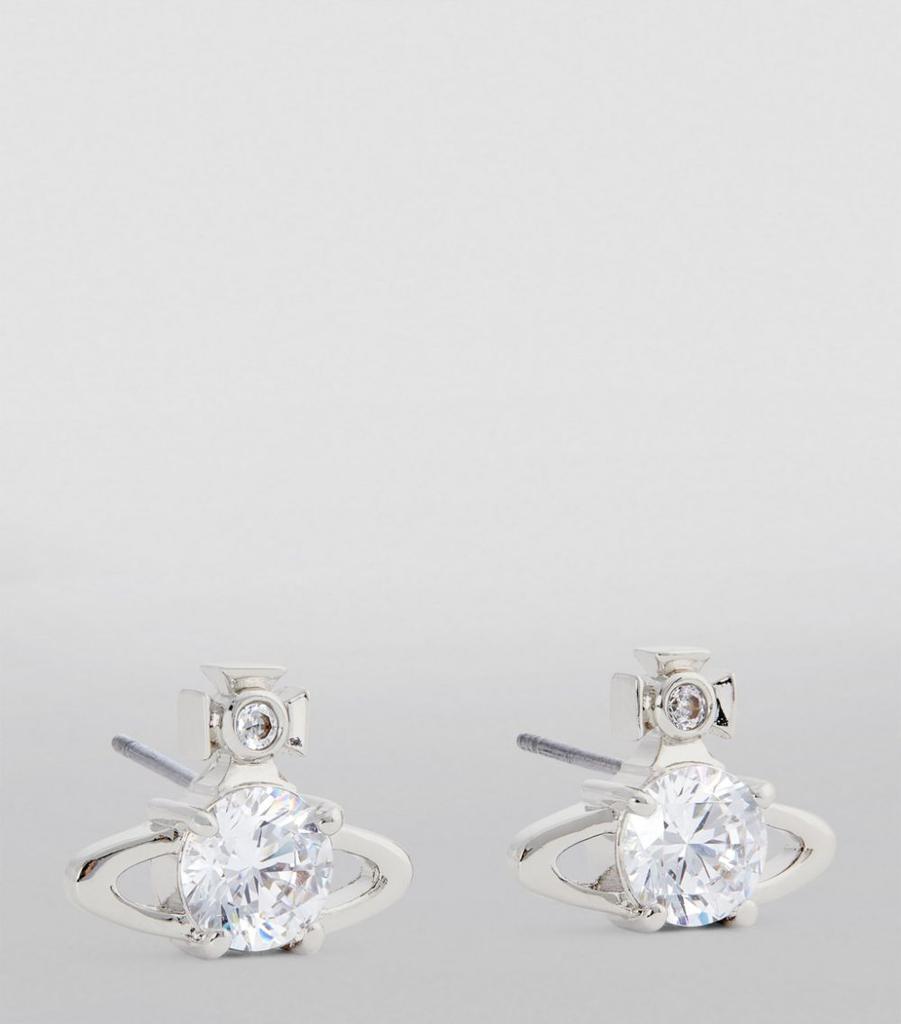 商品Vivienne Westwood|Reina Stud Earrings,价格¥762,第4张图片详细描述