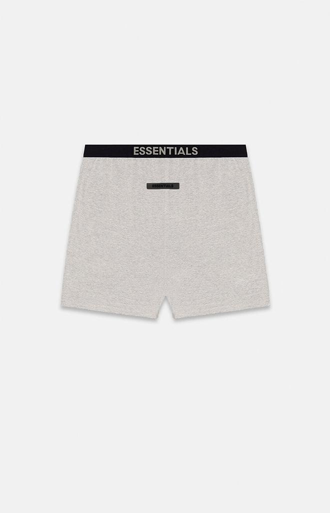 Essentials Heather Oatmeal Lounge Shorts商品第1张图片规格展示