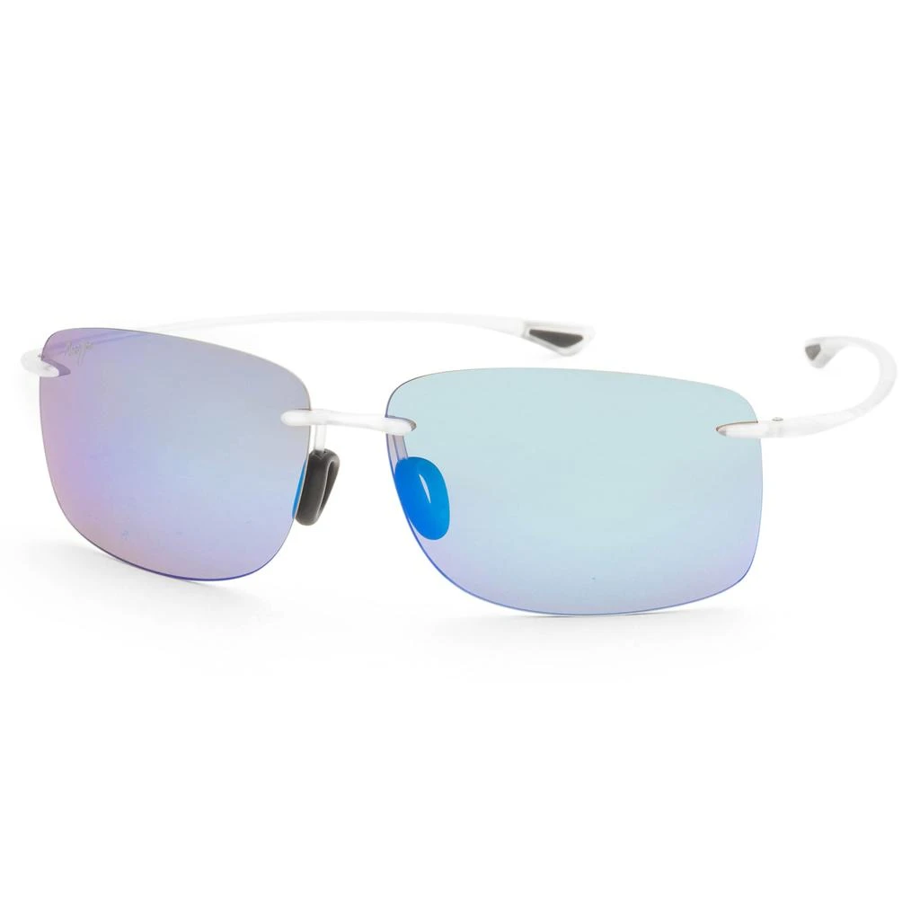 商品Maui Jim|Men's Hema 62 mm White Sunglasses,价格¥1305,第1张图片