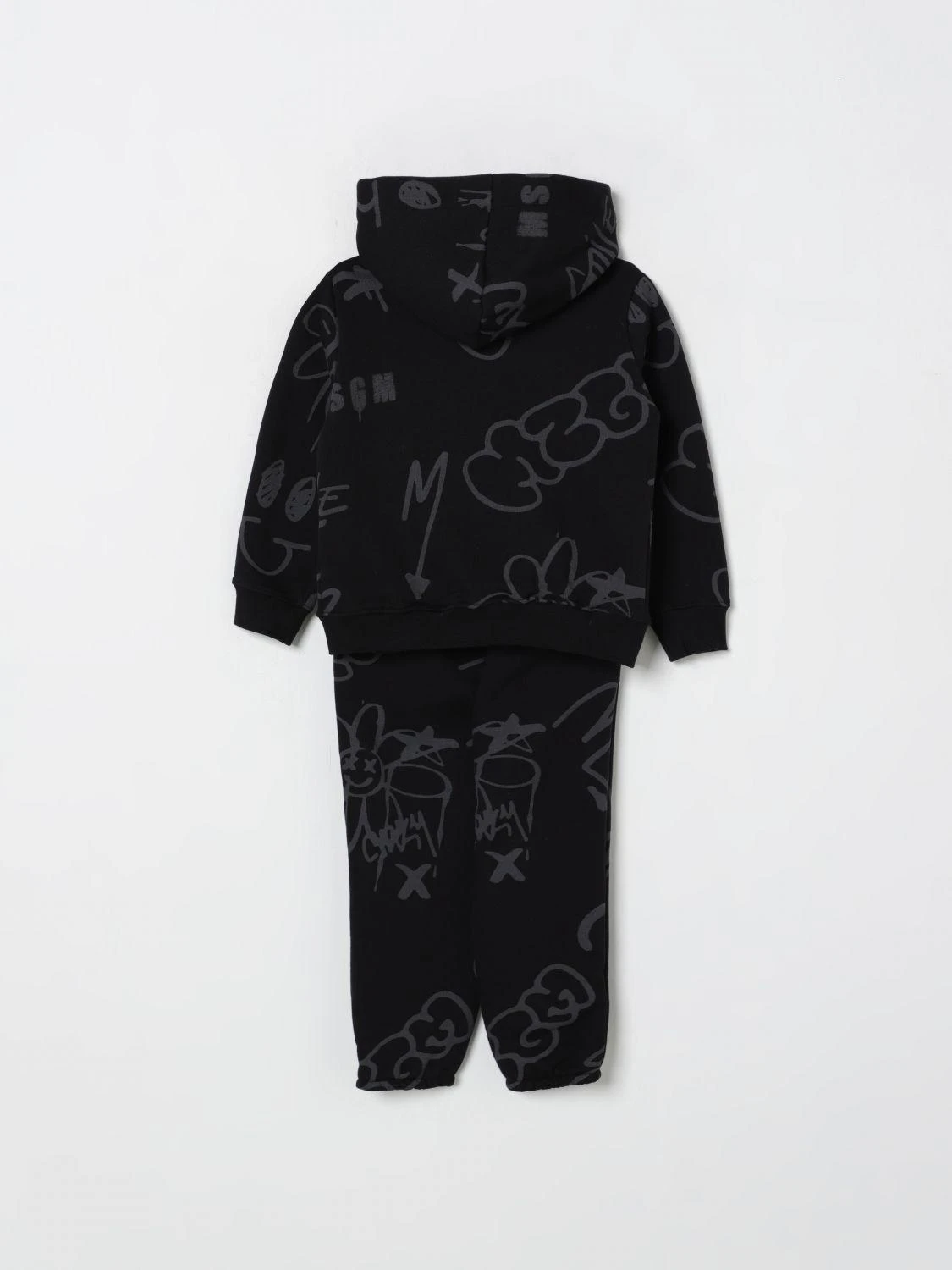 商品【商品预售7天发货】 MSGM|MSGM 男童套装 F5MSNBSF295110 黑色,价格¥1265,第3张图片详细描述