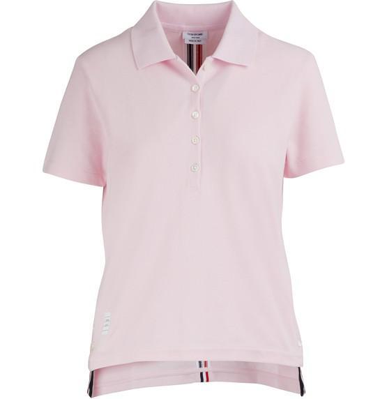 商品Thom Browne|Cotton polo shirt,价格¥3610,第1张图片