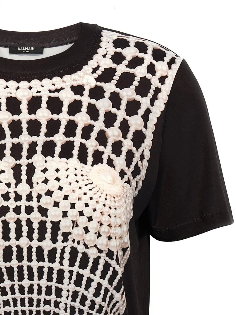 商品Balmain|Trompe L'Oeil T-Shirt Black,价格¥3290,第3张图片详细描述