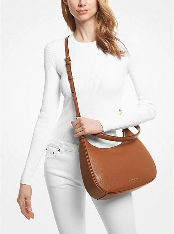 商品Michael Kors|Cora Large Pebbled Leather Shoulder Bag,价格¥1469,第3张图片详细描述