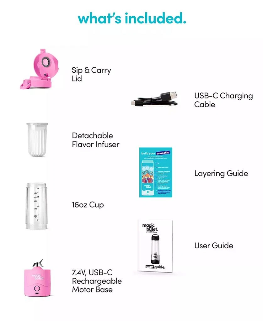 USB Rechargeable Personal Portable Blender 商品