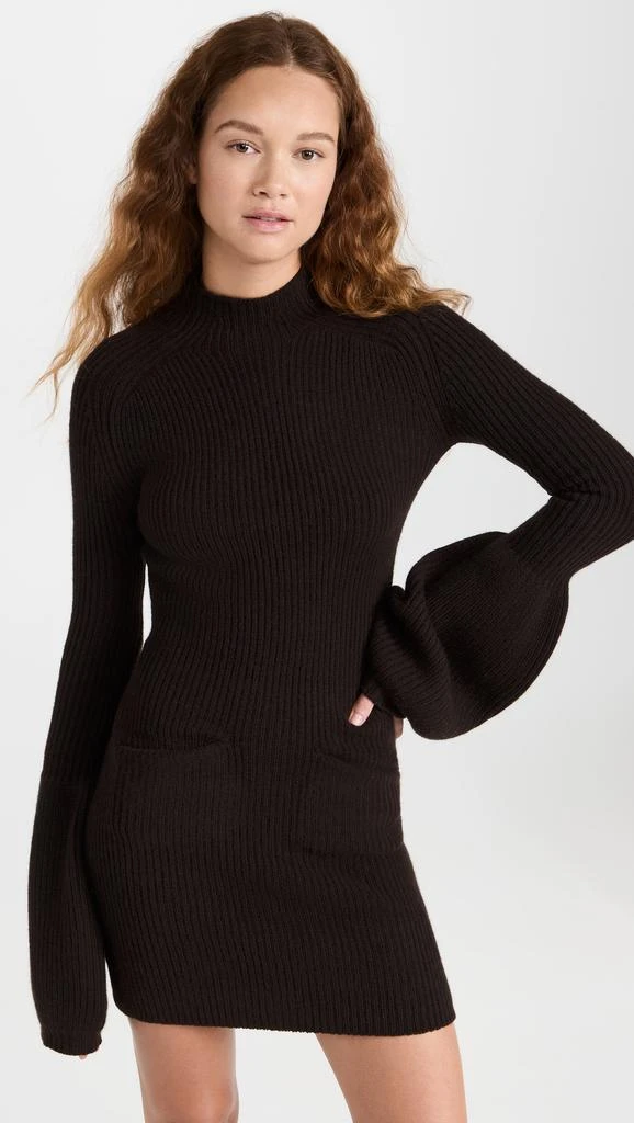 商品Alexander Wang|Alexander Wang 半高领连衣裙,价格¥1958,第2张图片详细描述