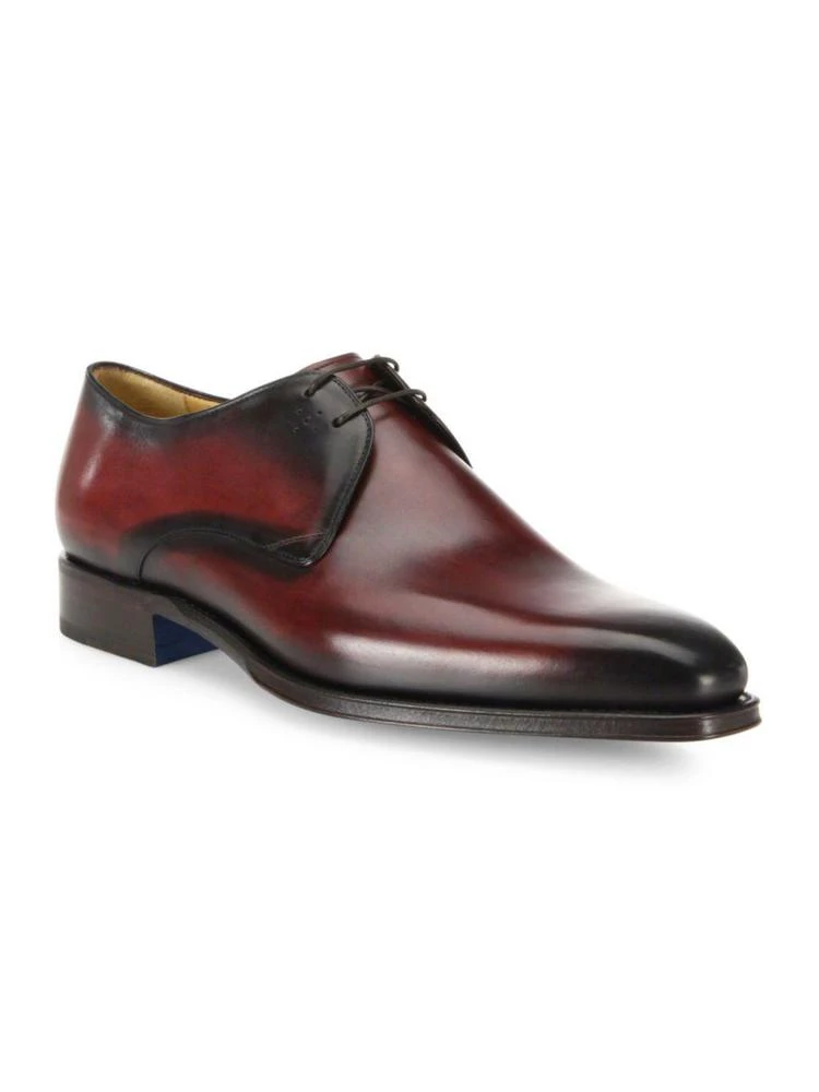 商品Sutor Mantellassi|Oscar Plain Der   Leather Derby Shoes,价格¥2535,第1张图片