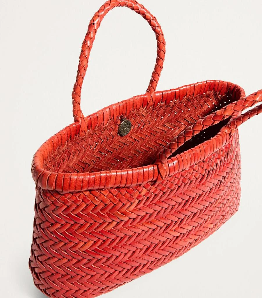 商品DRAGON DIFFUSION|Mini Leather Flat Gora Tote Bag,价格¥3699,第4张图片详细描述