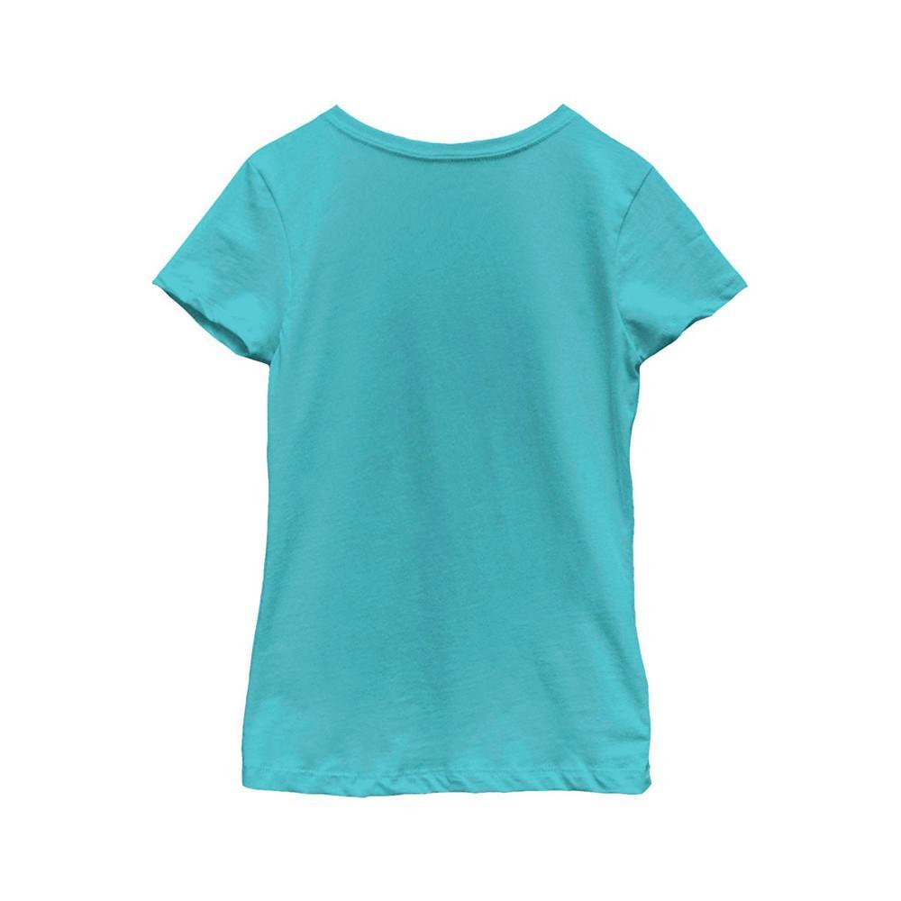 商品Disney|Girl's The Little Mermaid Ariel Flounder Poster Child T-Shirt,价格¥191,第5张图片详细描述