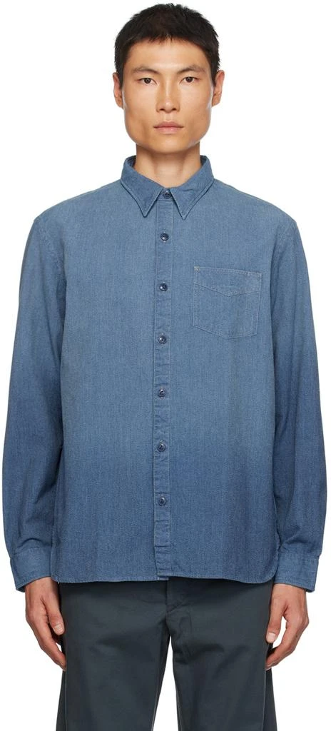 商品RRL|Blue Irving Shirt,价格¥732,第1张图片