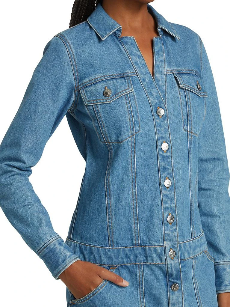 Cicely Drop-Waist Denim Dress 商品