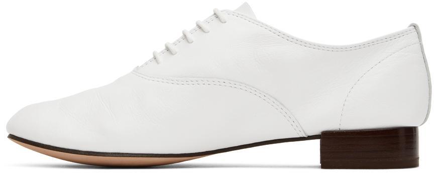 商品Repetto|White Zizi Oxfords,价格¥1588,第3张图片详细描述