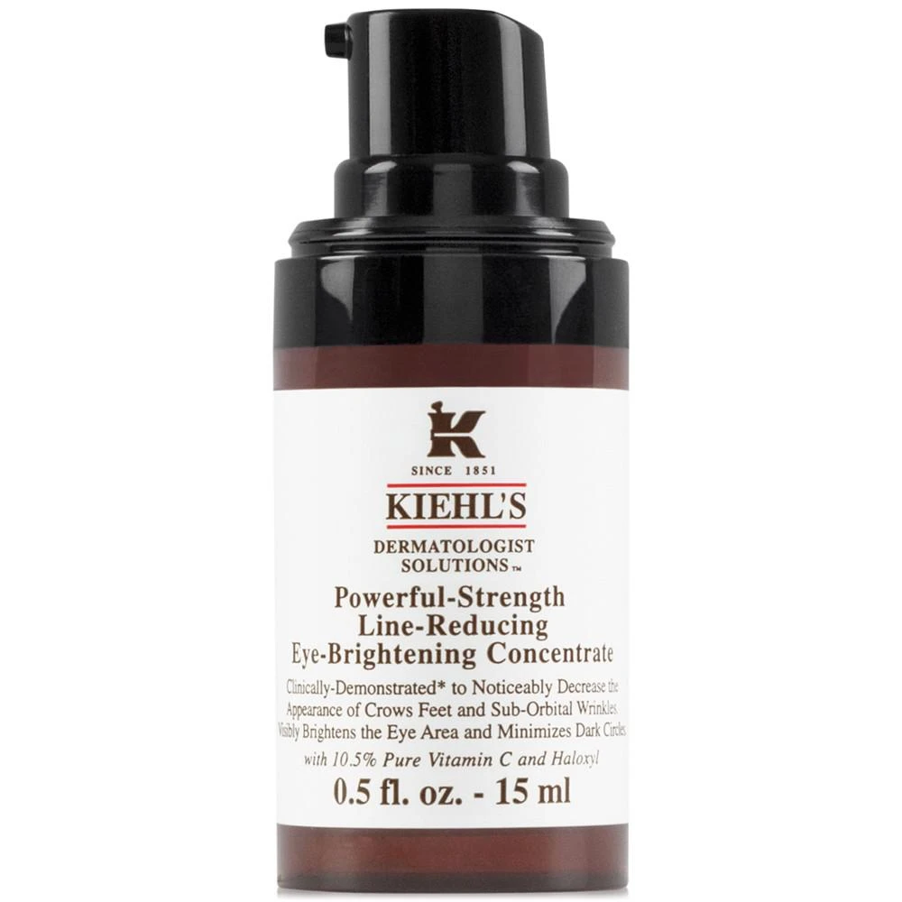 商品Kiehl's|Dermatologist Solutions Powerful-Strength Line-Reducing Eye-Brightening Concentrate, 0.5-oz.,价格¥331,第1张图片