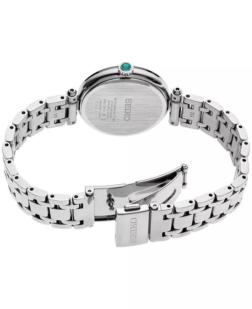 商品Seiko|Women's Diamond (1/8 ct. t.w.) Stainless Steel Bracelet Watch 30mm,价格¥2833,第3张图片详细描述