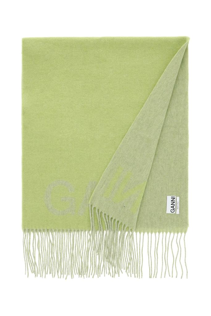 Ganni Logo Scarf商品第2张图片规格展示