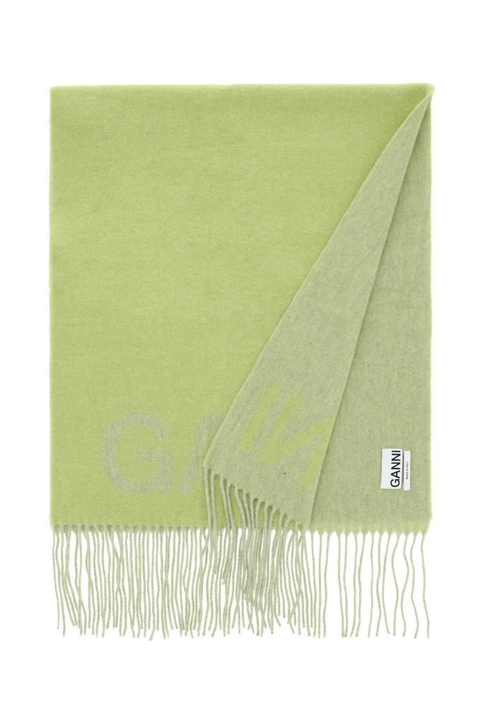 商品Ganni|Ganni Logo Scarf,价格¥549,第4张图片详细描述