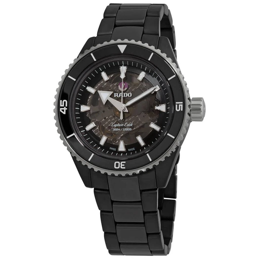 商品Rado|Captain Cook Automatic Black Dial Men's Watch R32127152,价格¥20540,第1张图片