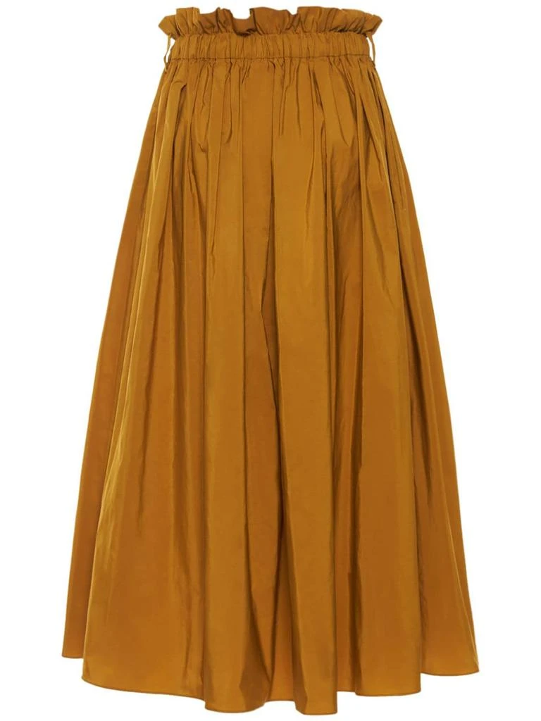 商品Weekend Max Mara|Ring Cotton Blend Taffeta Midi Skirt,价格¥1955,第5张图片详细描述