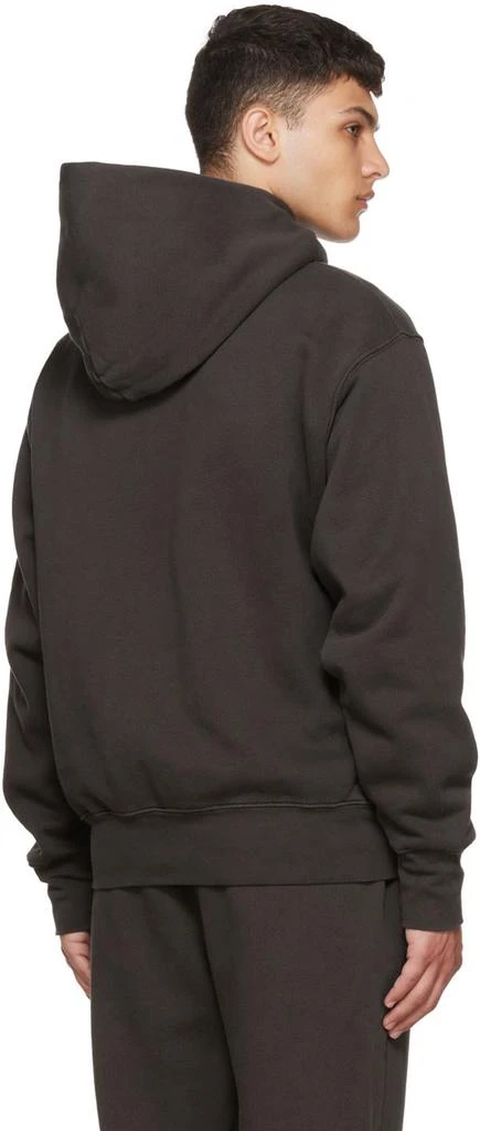 商品Les Tien|Gray Cotton Hoodie,价格¥1073,第3张图片详细描述