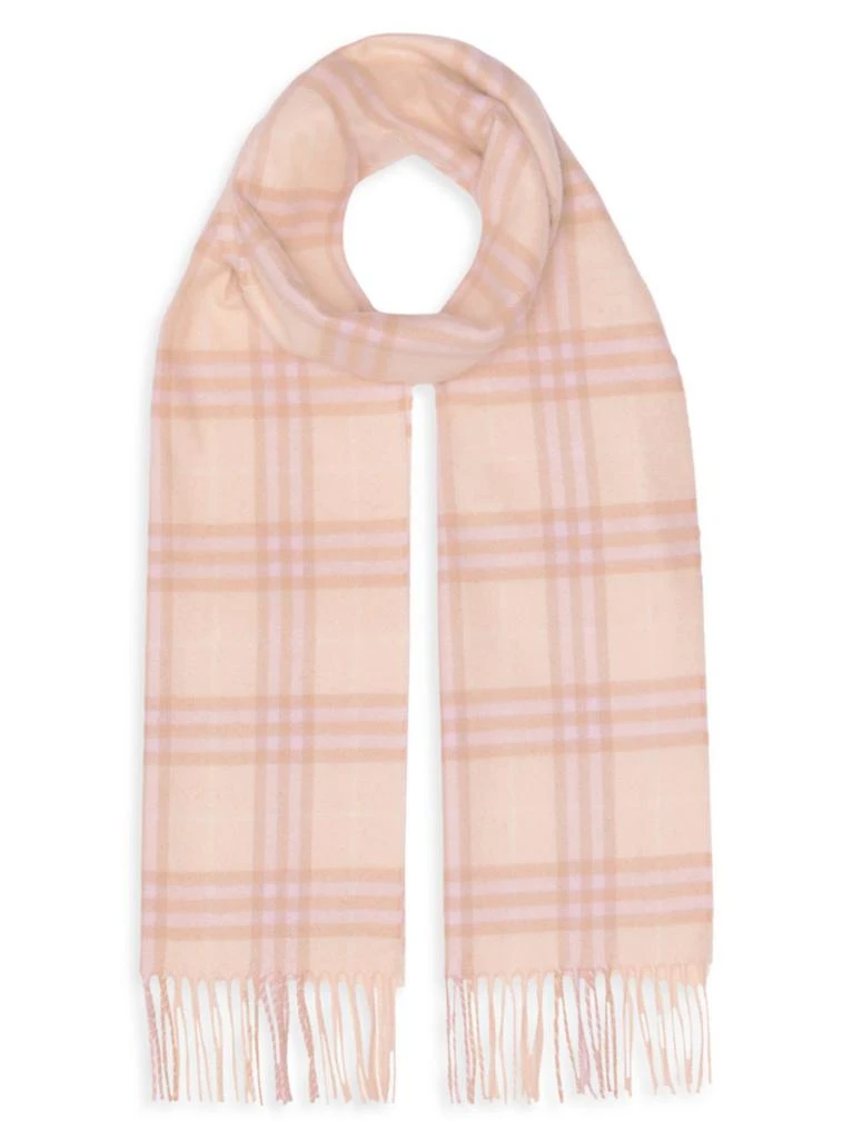 商品Burberry|Burberry - Vintage Check Cashmere Scarf,价格¥3195,第1张图片