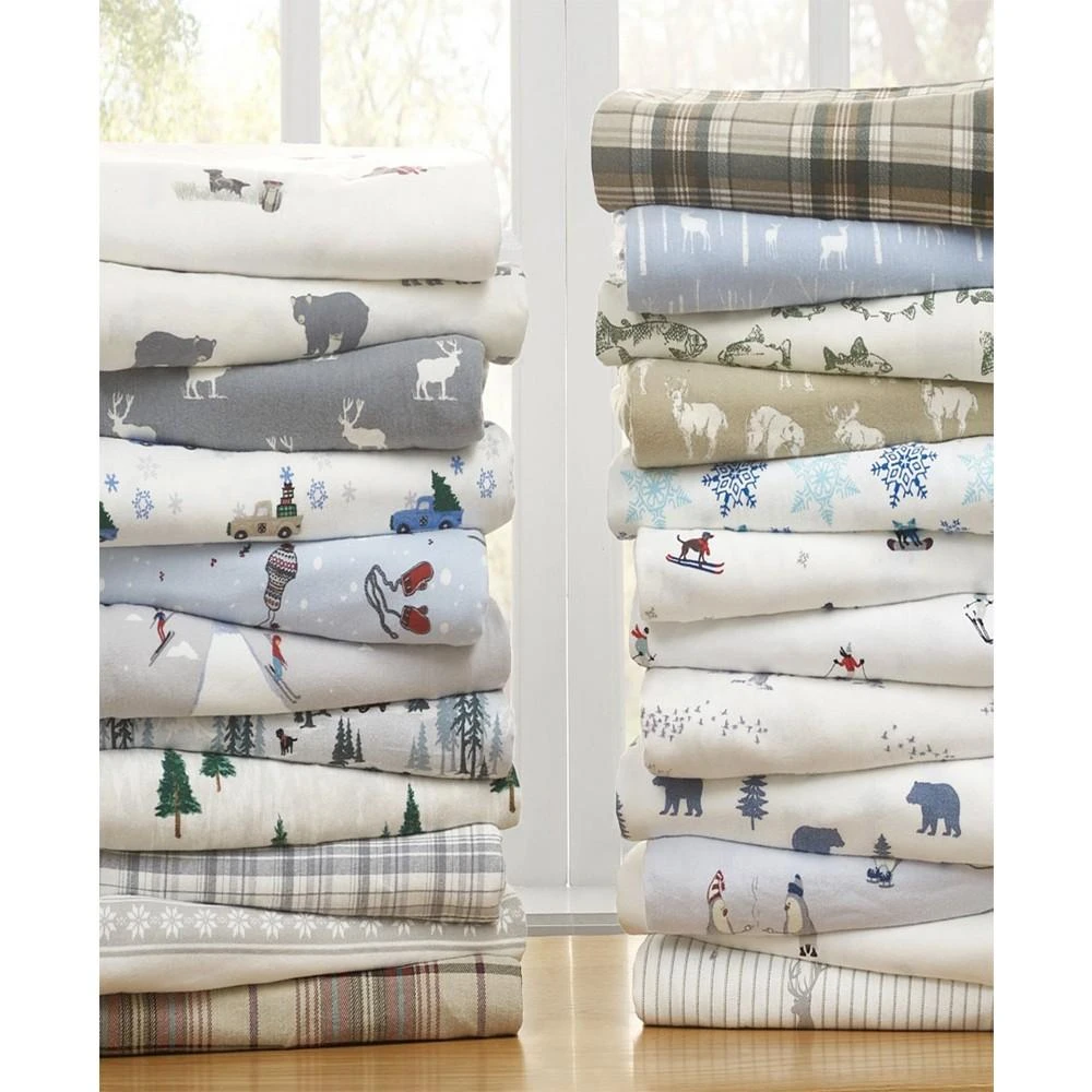 Ski Patrol Cotton Flannel 3-Piece Sheet Set 商品