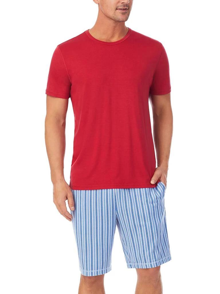 商品Cuddl Duds|Mens 2PC Sleepwear Short Set,价格¥183,第1张图片