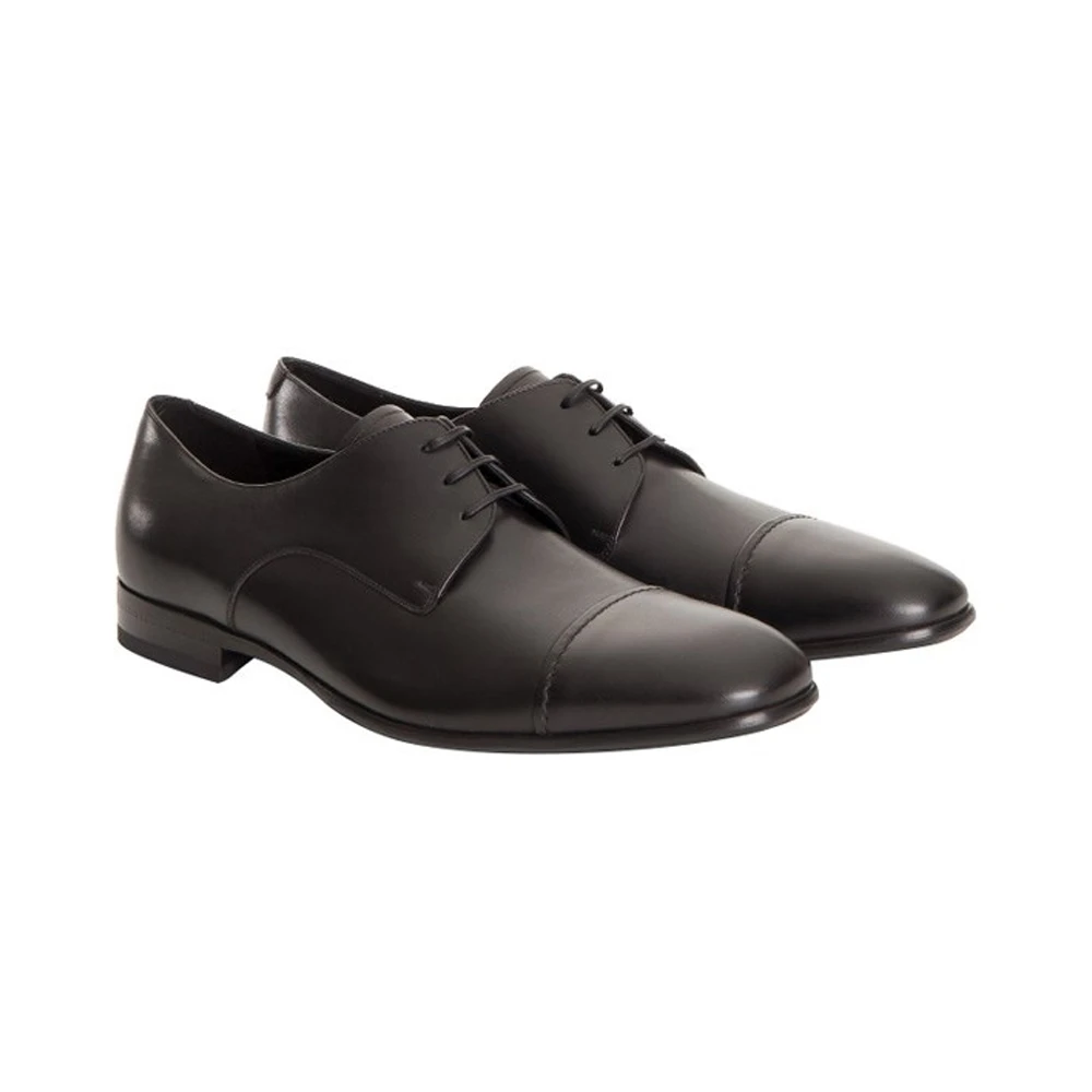 SALVATORE FERRAGAMO 黑色男士系带正装鞋 0618440 商品