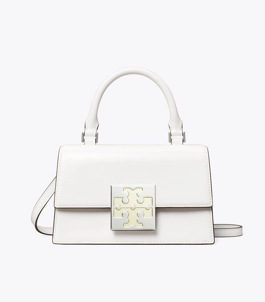 商品Tory Burch|Bon Bon Spazzolato Mini Top-Handle Bag,价格¥3065,第3张图片详细描述