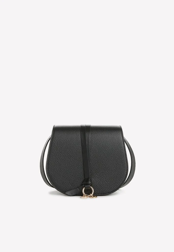 商品Chloé|Nano Logo Charm Saddle Bag,价格¥4676,第1张图片