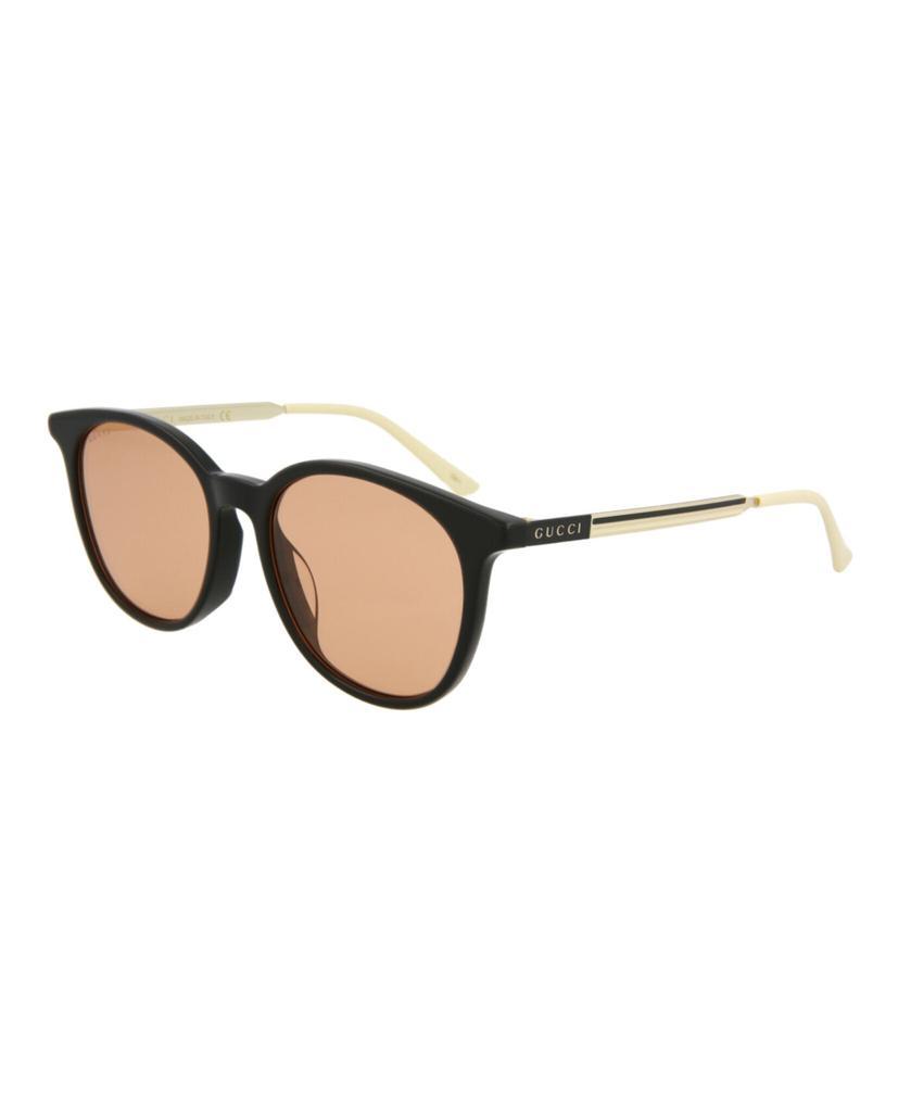 商品Gucci|Round-Frame Acetate Sunglasses,价格¥965,第4张图片详细描述