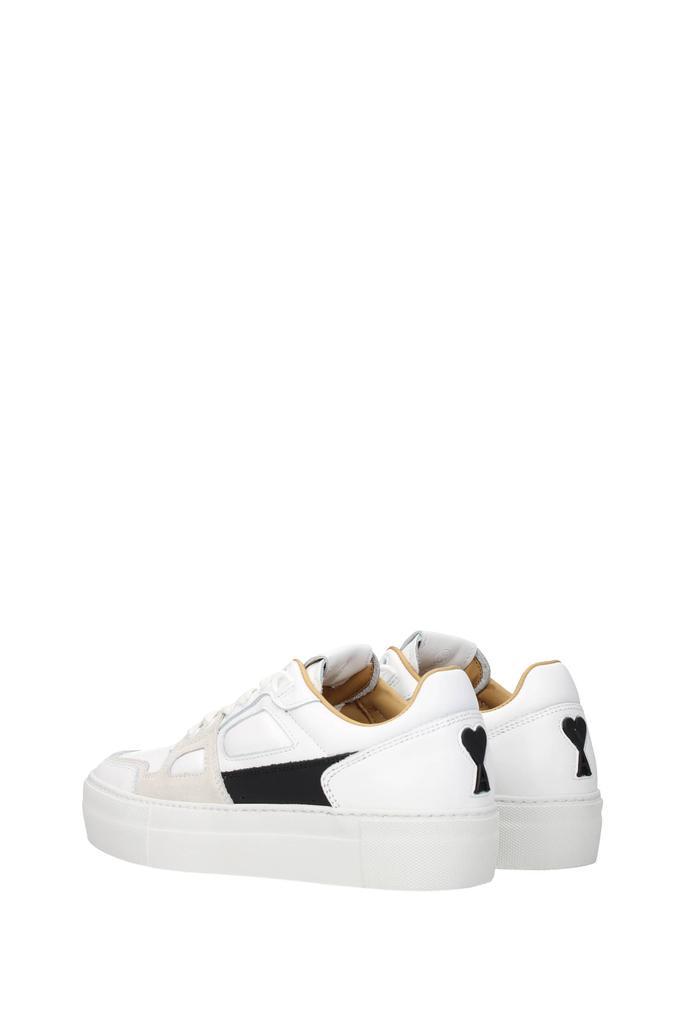 商品AMI|Sneakers Leather White Grey,价格¥1024,第6张图片详细描述